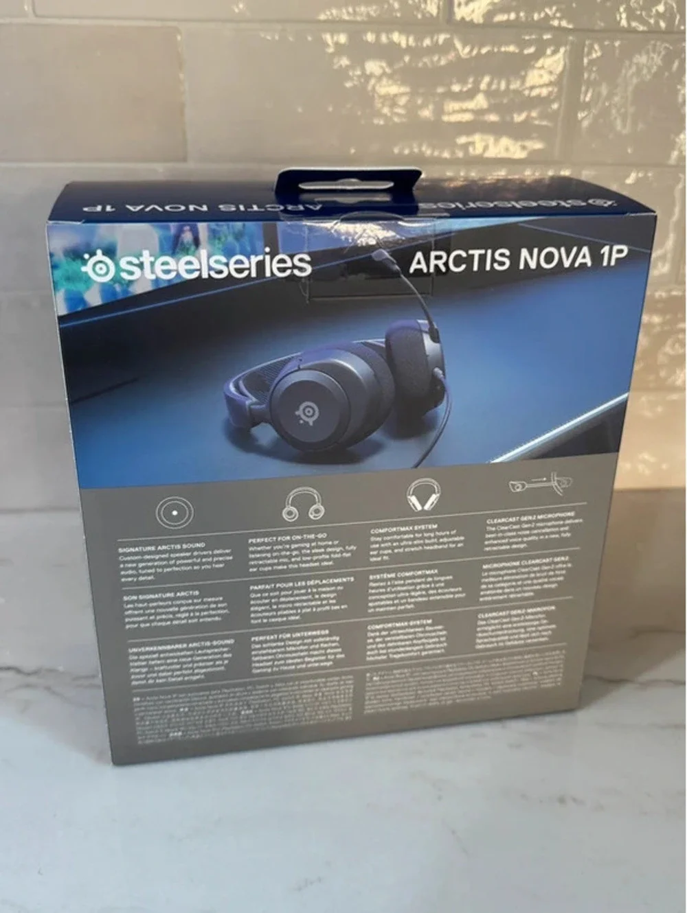SteelSeries Arctis Nova 1P wired gaming headset